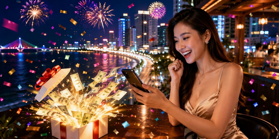 Bức ảnh điện thoại với giao diện ứng dụng cá cược tại Đà Nẵng